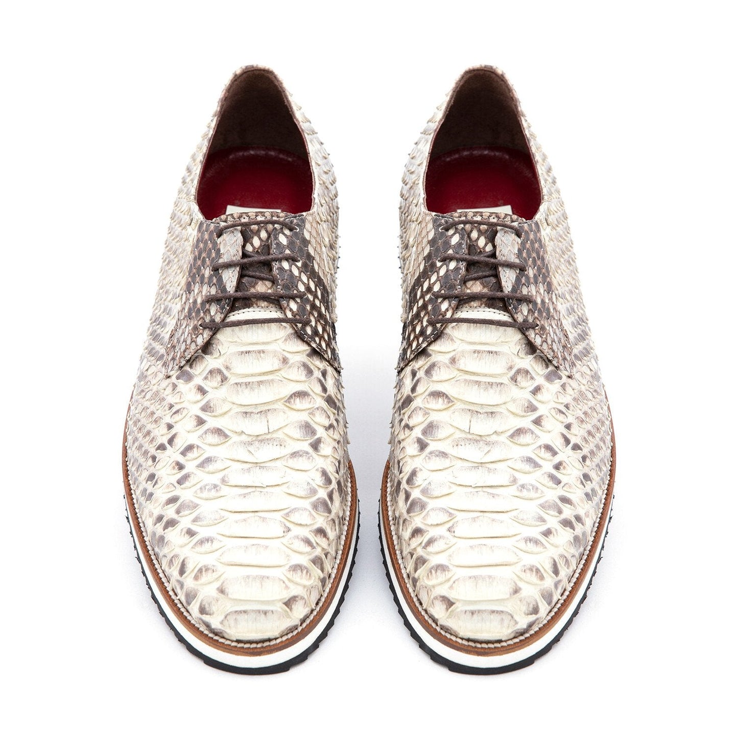 Casual Python Skin Shoes for Men
