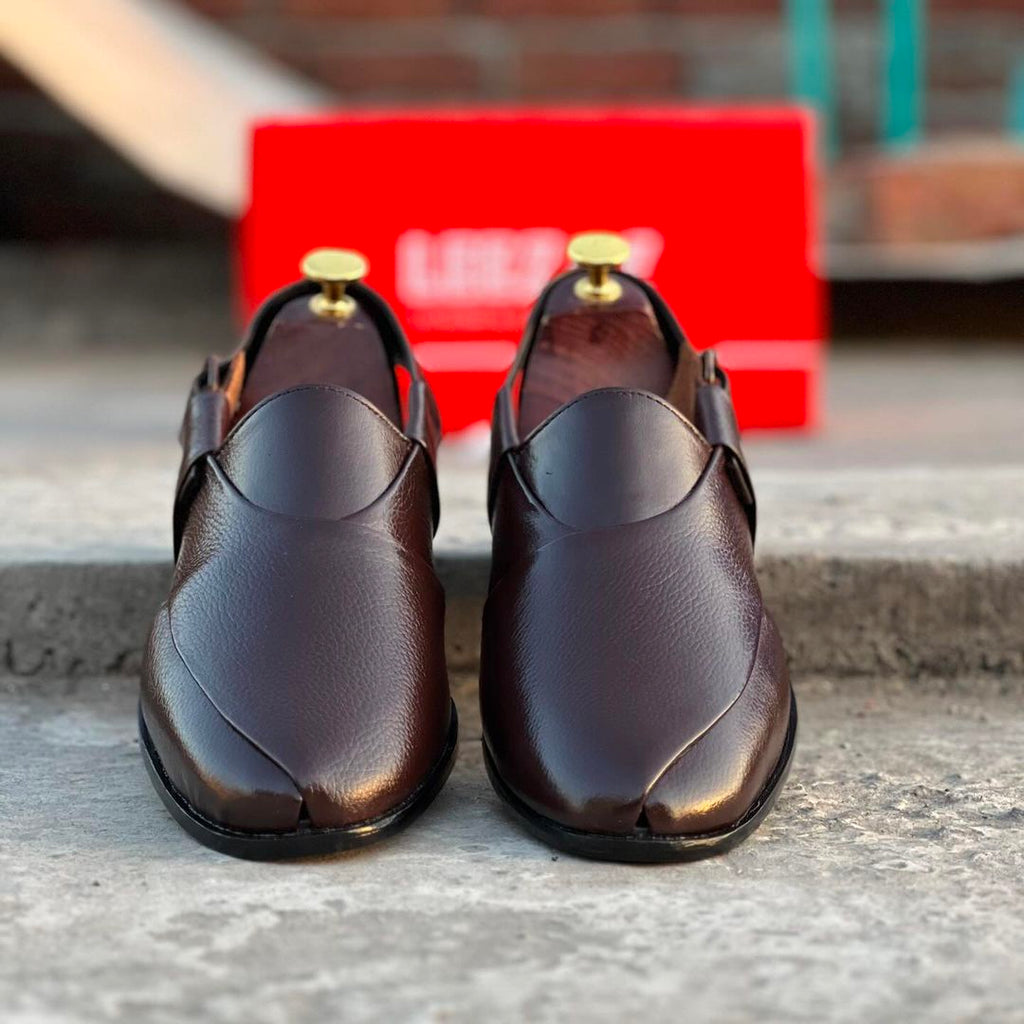 Brown/Black Cow Leather Narozi