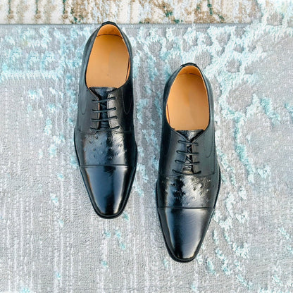 Pure Leather Handmade Shoes - 1107