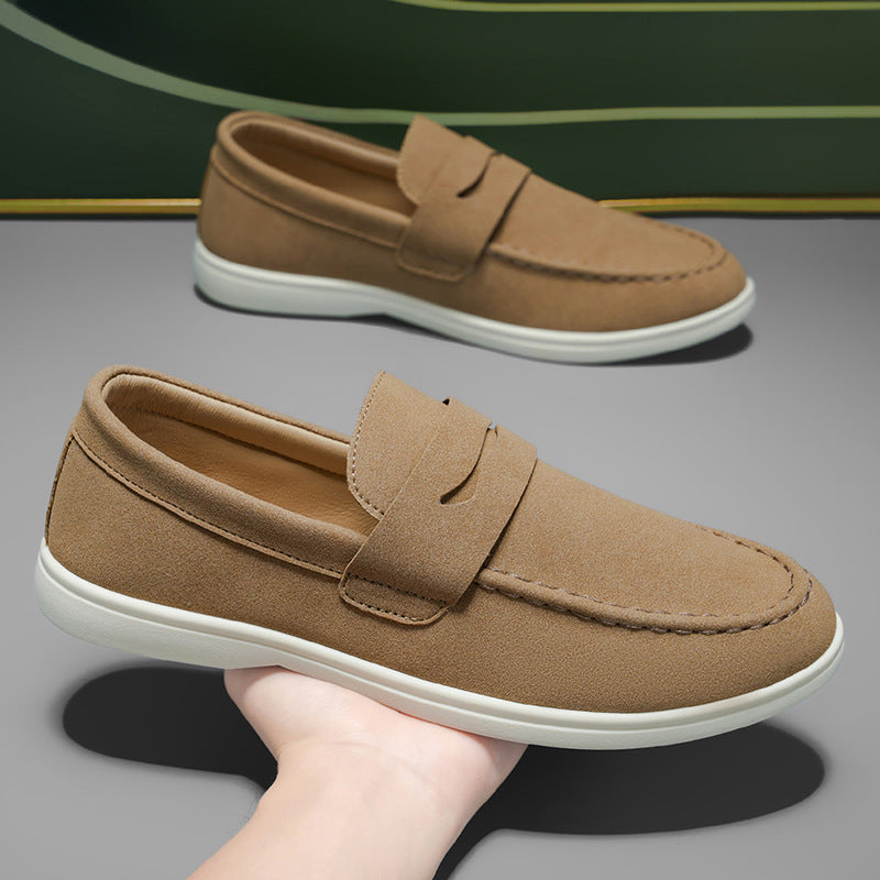 Men's Casual Penny Loafers, Lightweight Slip-On Shoes for Everyday Wear