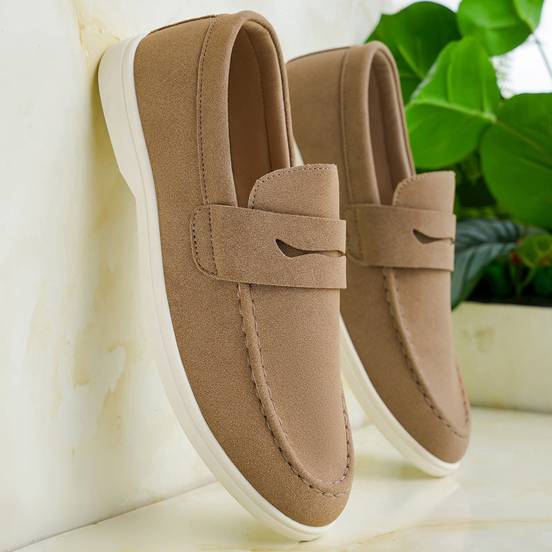 Men's Casual Penny Loafers, Lightweight Slip-On Shoes for Everyday Wear