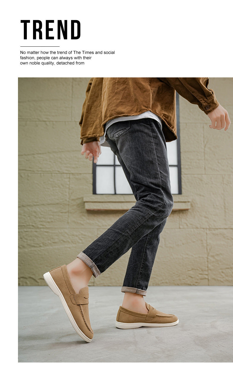 Men's Casual Penny Loafers, Lightweight Slip-On Shoes for Everyday Wear