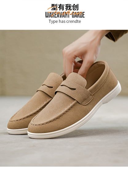 Men's Casual Penny Loafers, Lightweight Slip-On Shoes for Everyday Wear