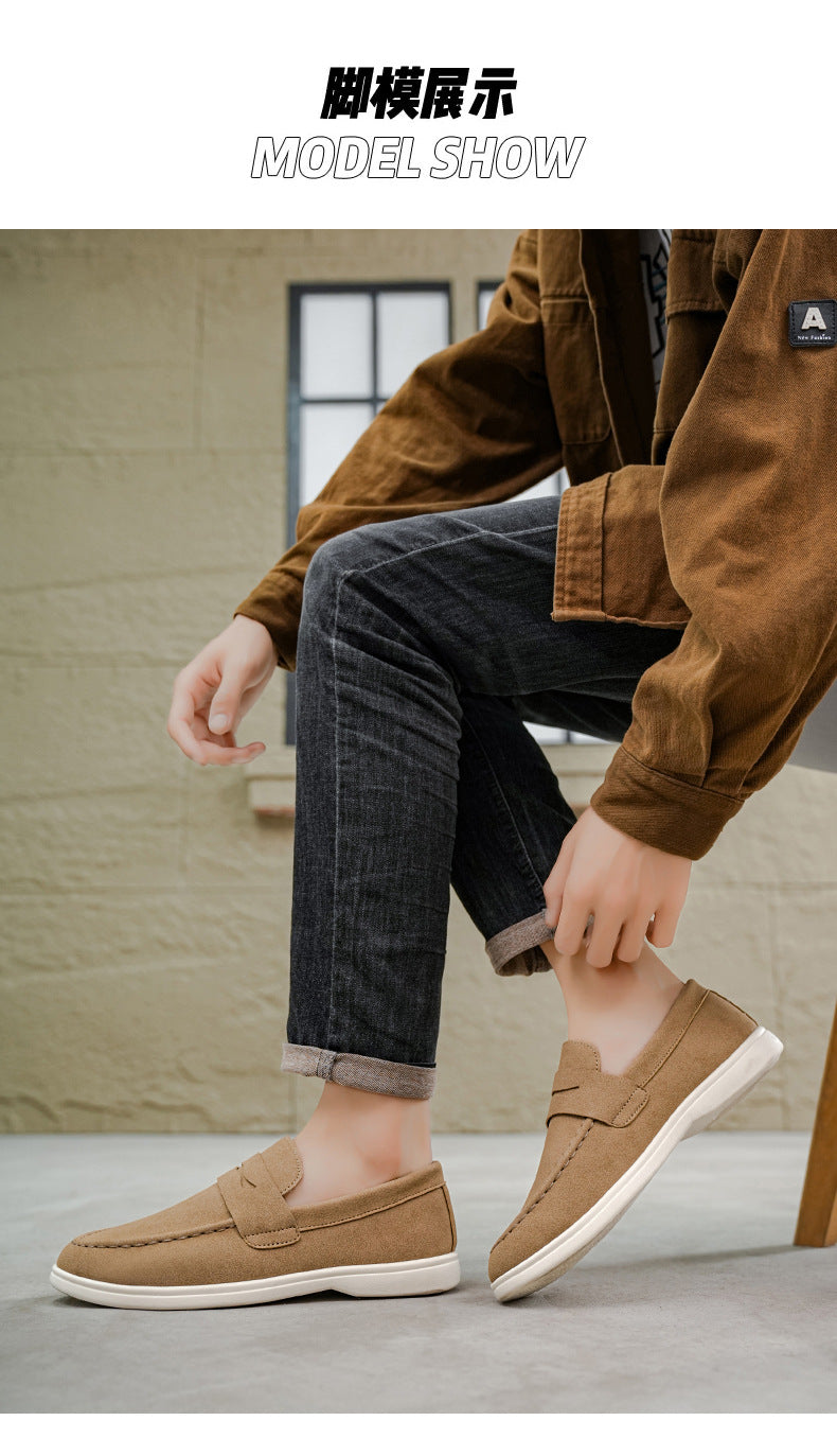 Men's Casual Penny Loafers, Lightweight Slip-On Shoes for Everyday Wear