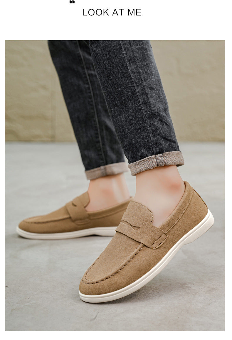 Men's Casual Penny Loafers, Lightweight Slip-On Shoes for Everyday Wear