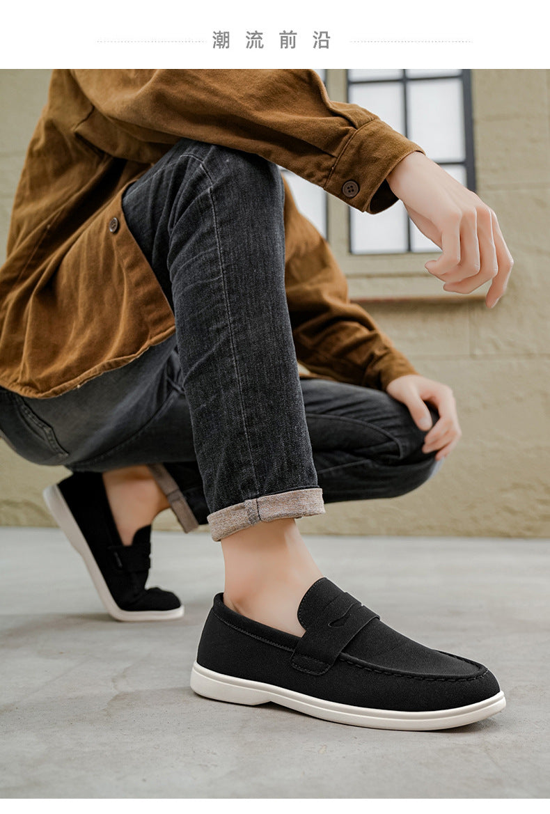 Men's Casual Penny Loafers, Lightweight Slip-On Shoes for Everyday Wear