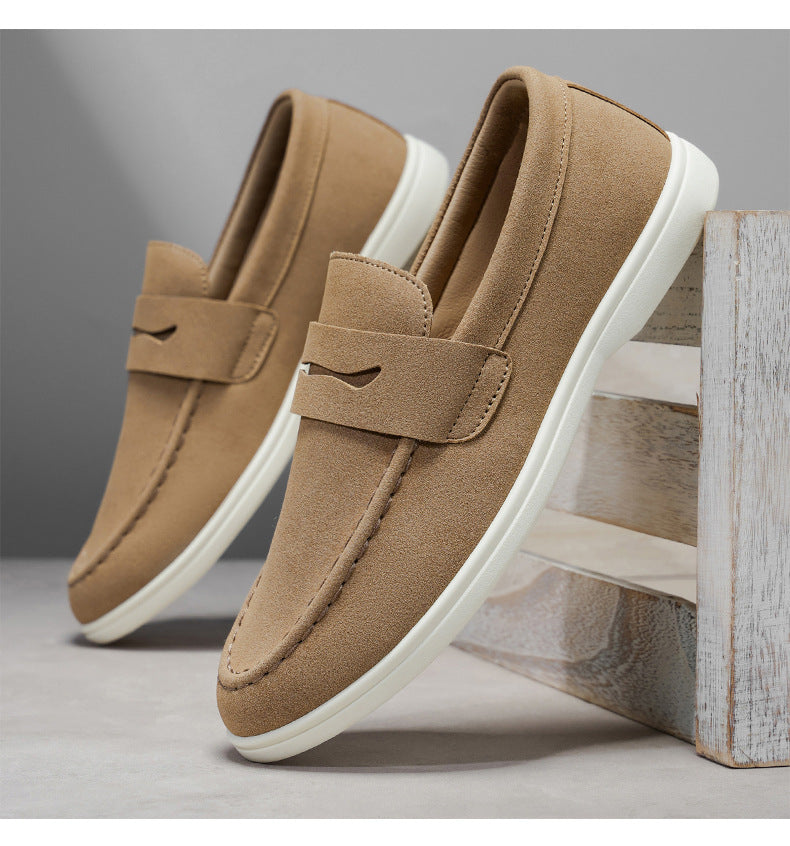 Men's Casual Penny Loafers, Lightweight Slip-On Shoes for Everyday Wear
