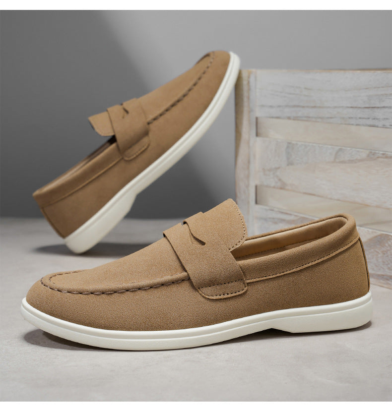 Men's Casual Penny Loafers, Lightweight Slip-On Shoes for Everyday Wear