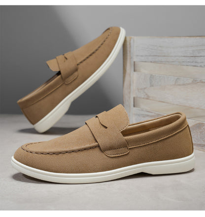 Men's Casual Penny Loafers, Lightweight Slip-On Shoes for Everyday Wear