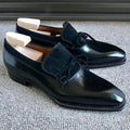 Black Suede Leather Shoes