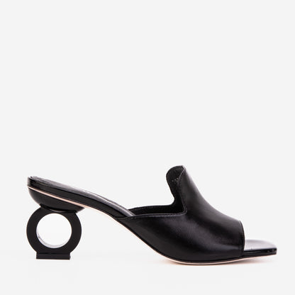 The Tory Silver Leather Women Sandal