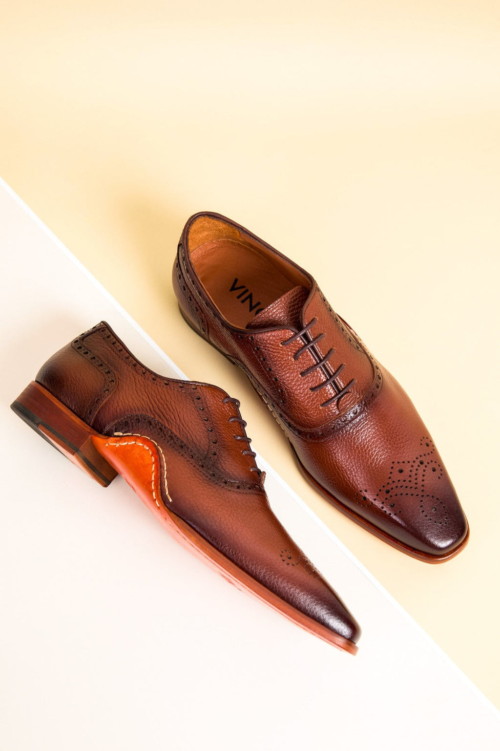 The Rockwell Handmade Cap Toe Men Shoe