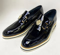 Goldtone Medusa new slip-on Loafers