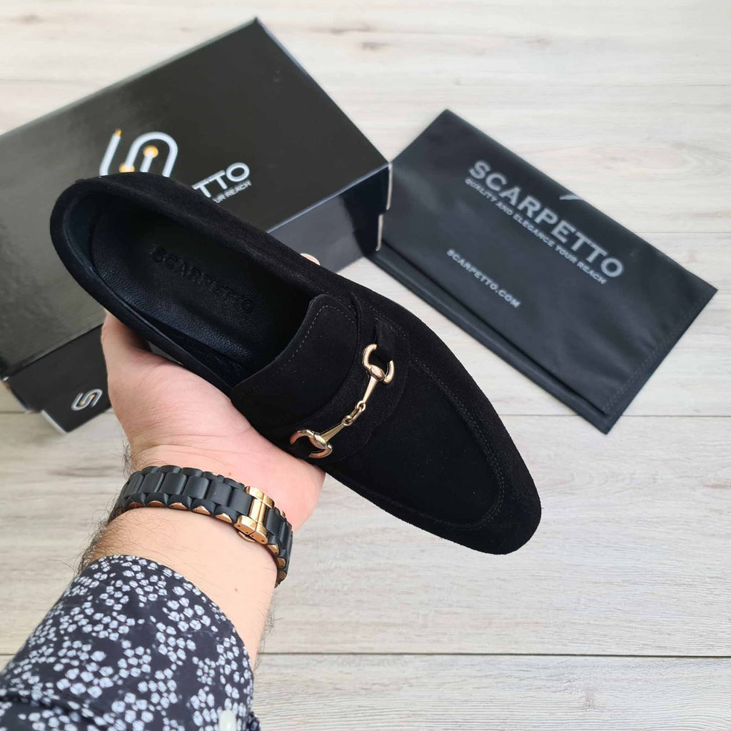 Premium Suede Leather Handcrafted Men's Loafers