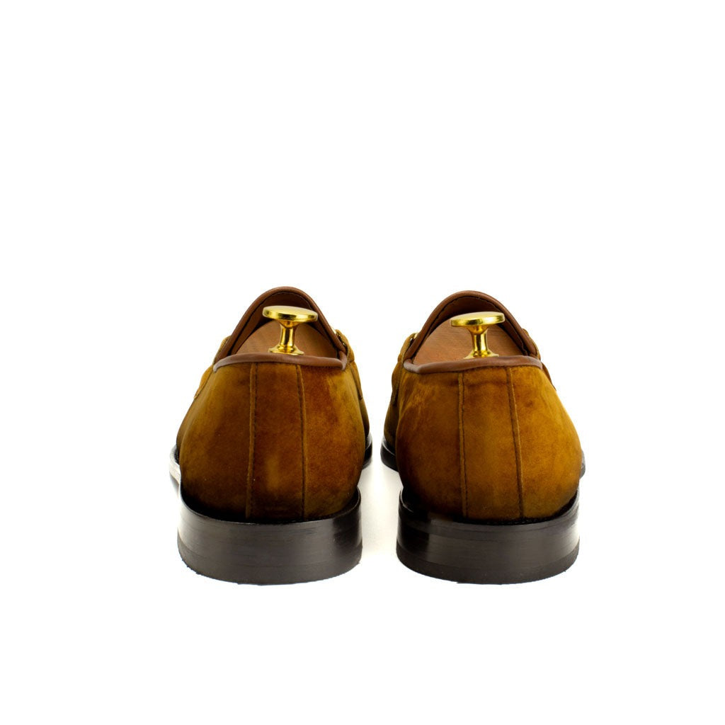 Men's Suede Leather Tassel Loafers