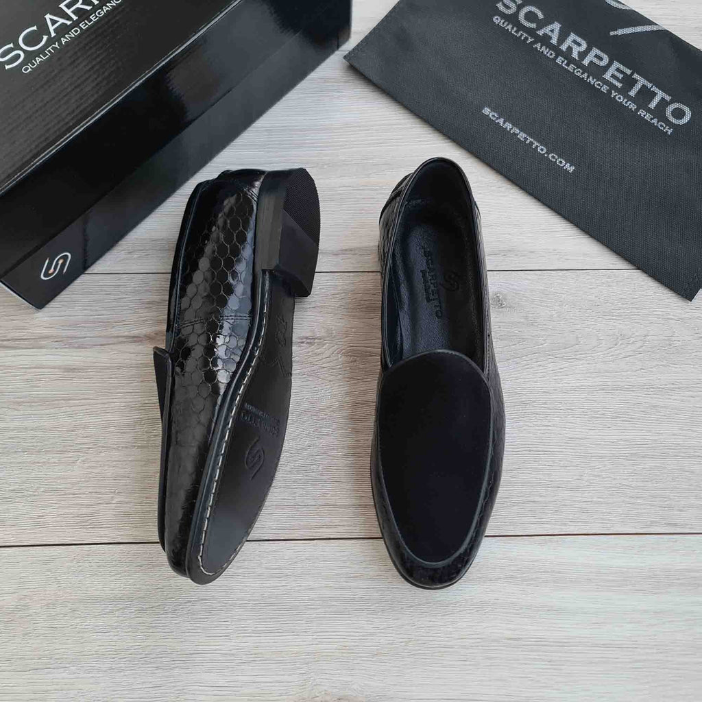 Men's Patent Suede Leather Loafers