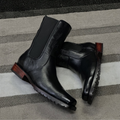 Simple Leather Western Boots