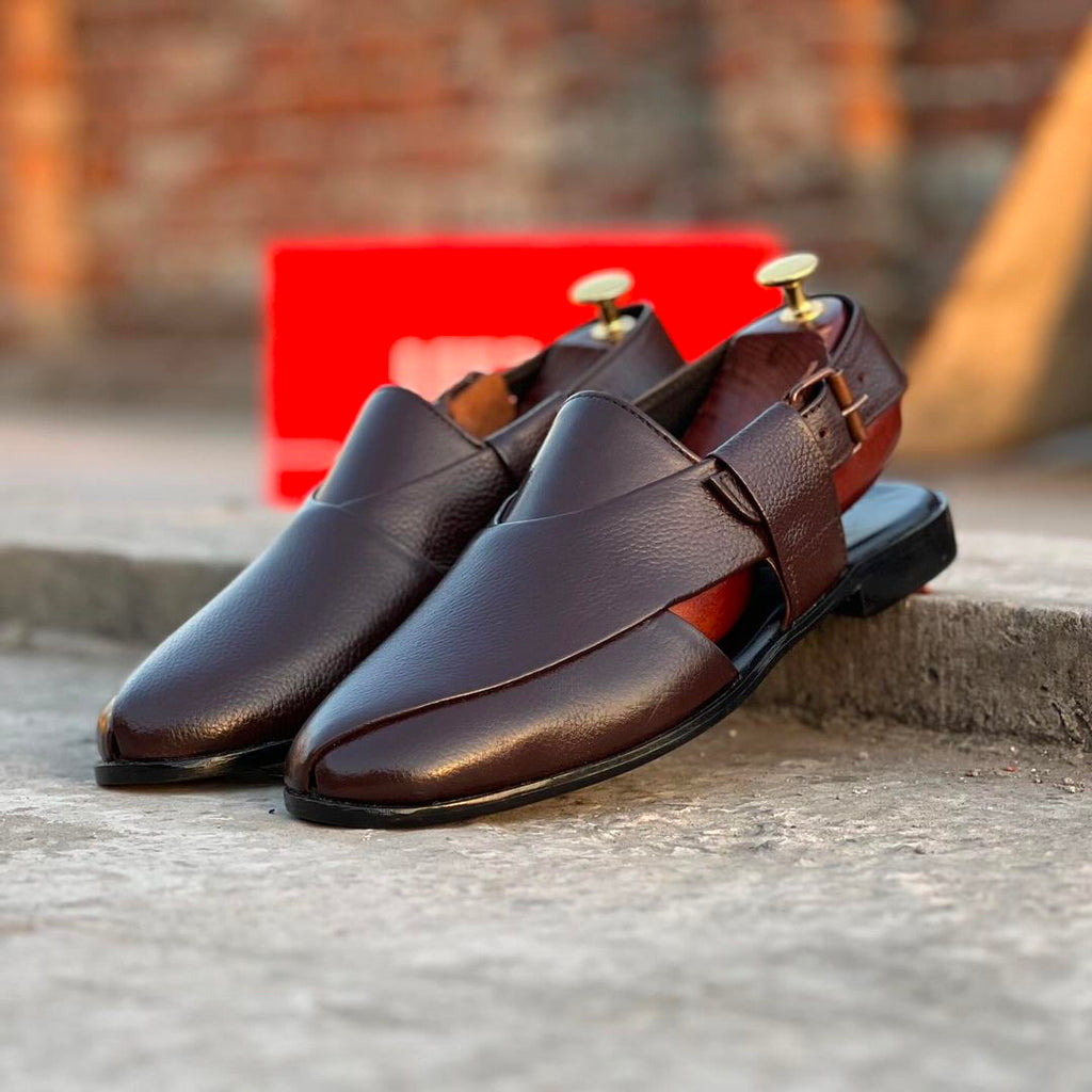 Brown/Black Cow Leather Narozi