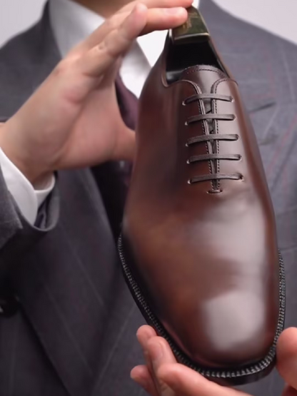 Handmade Calf Leather Formal Dress Shoes