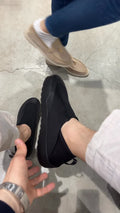 Black Simple Comfortable Casual Slippers
