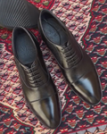Men's Three-connector Oxford Lace-up Shoes
