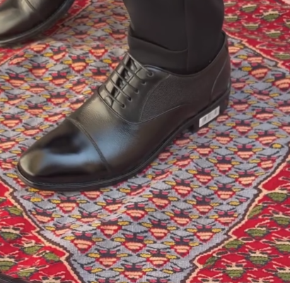 Men's Three-connector Oxford Lace-up Shoes