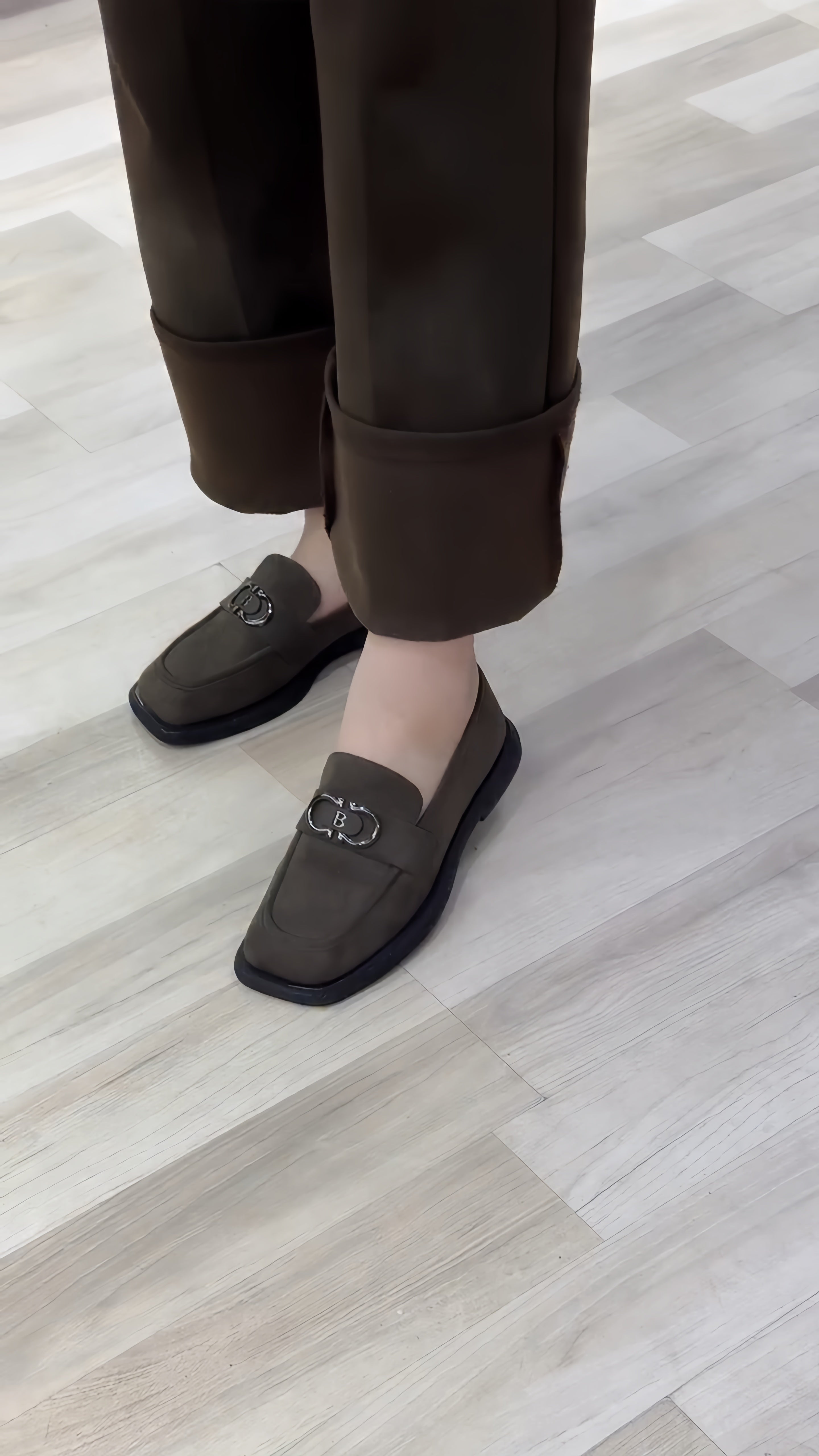 Metal Buckle Without Back Love