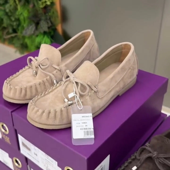 Women's Soft-soled Velvet Loafers