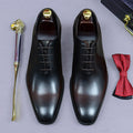 Formal Oxford Dress Shoes Black - Lace Up Luxury Business Wedding Shoes