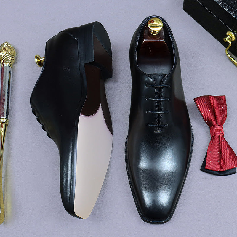Formal Oxford Dress Shoes Black - Lace Up Luxury Business Wedding Shoes