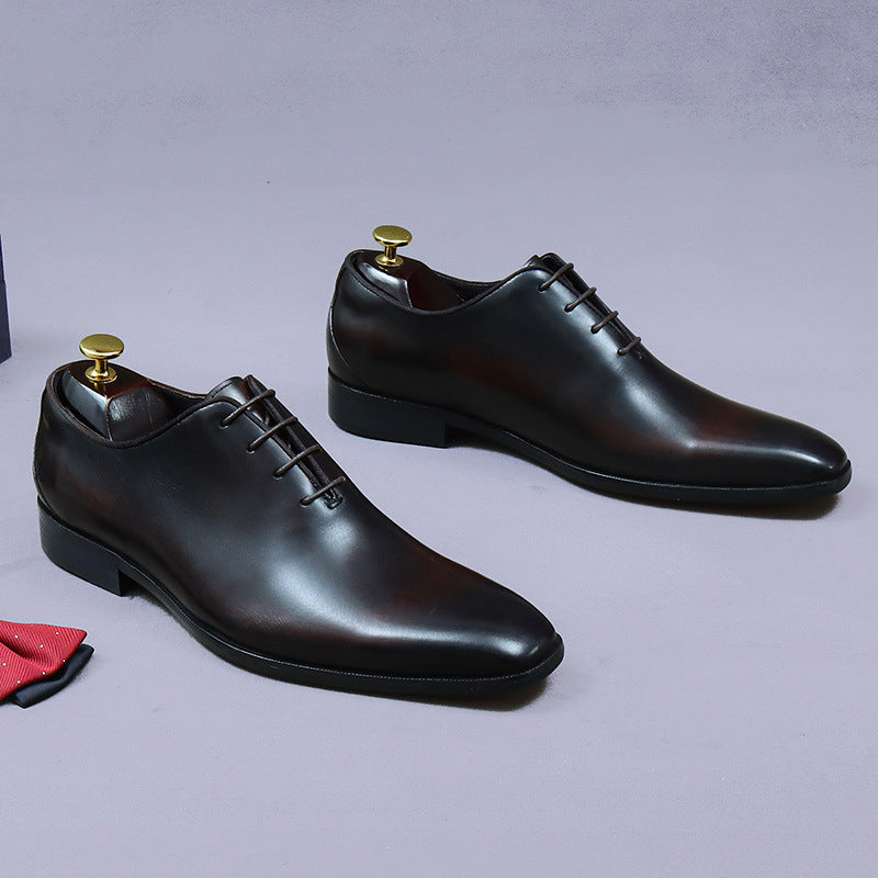 Formal Oxford Dress Shoes Black - Lace Up Luxury Business Wedding Shoes