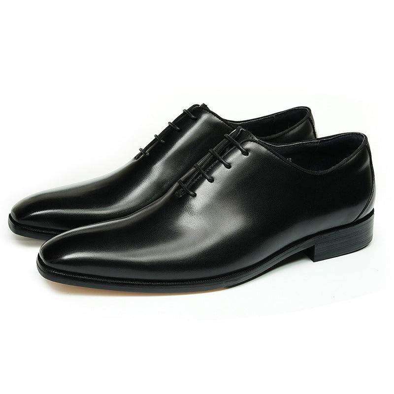 Formal Oxford Dress Shoes Black - Lace Up Luxury Business Wedding Shoes