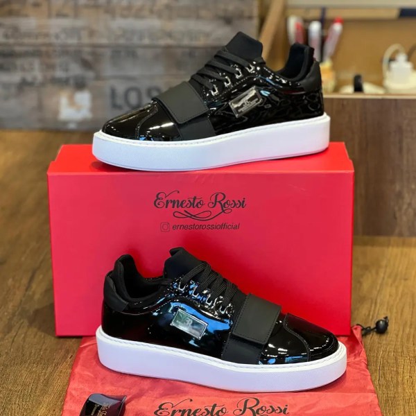 Genuine Leather Sneakers