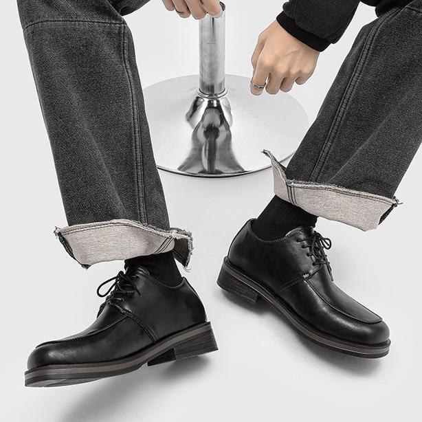 Verdancer Men's Chunky Derby Dress Shoes
