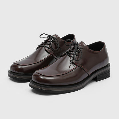 Verdancer Men's Chunky Derby Dress Shoes