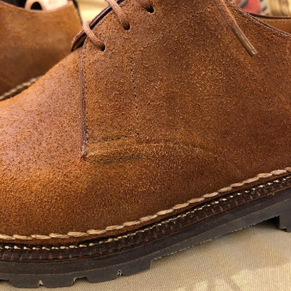 Handcrafted Luxury Suede Derby