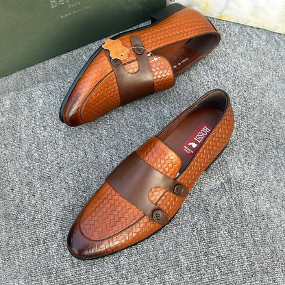 Pure Leather Handmade Shoes-139