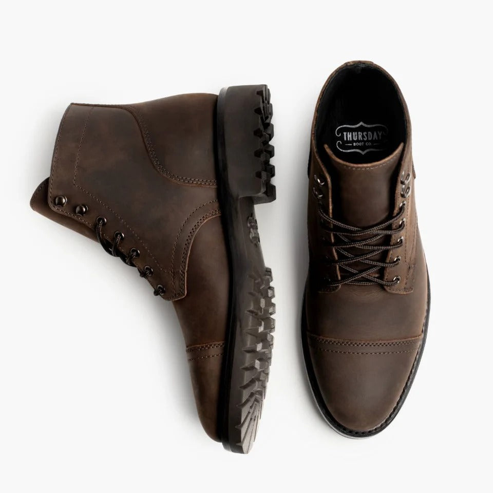 Men’s Lace-Up Work Boots With Dr. Martens Style