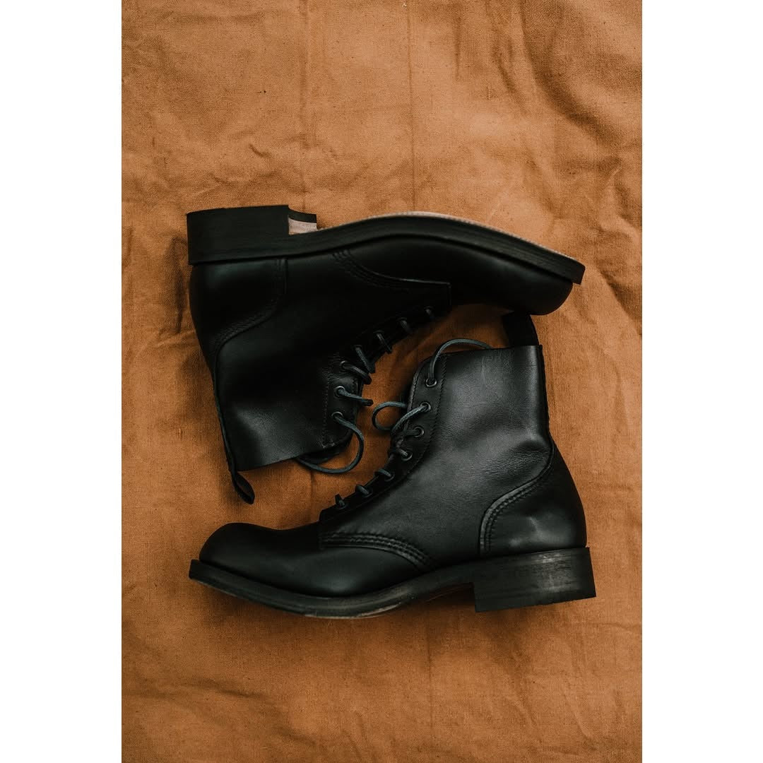 Men's Classic Leather Lace-Up Combat Army Boots