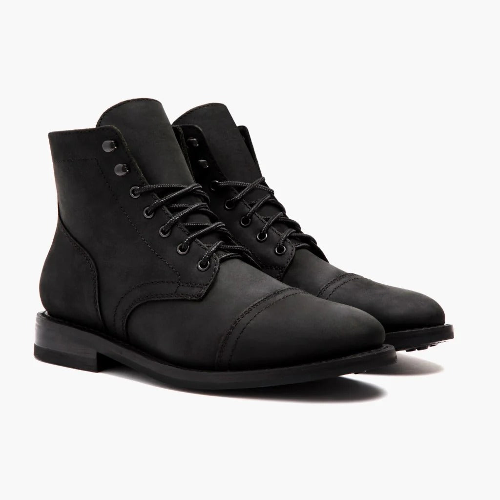 Men’s Lace-Up Work Boots With Dr. Martens Style