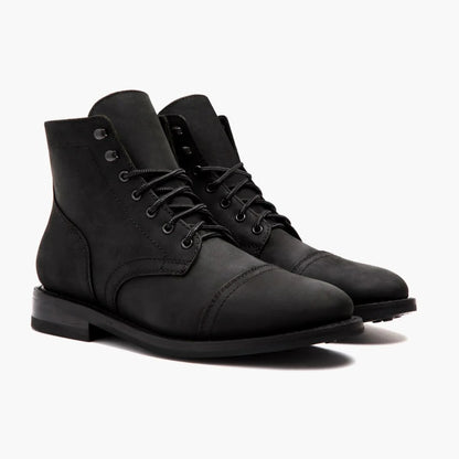 Men’s Lace-Up Work Boots With Dr. Martens Style