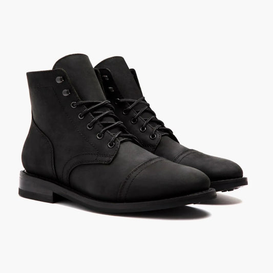 Men’s Lace-Up Work Boots With Dr. Martens Style