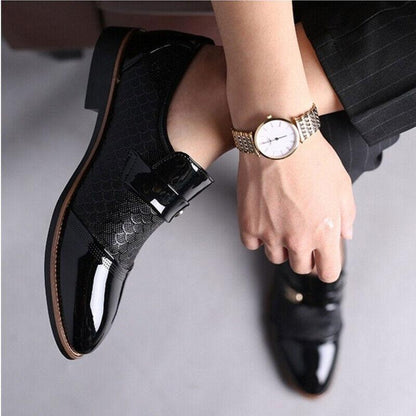 Mans Footwear Anti-slip Black Shoes