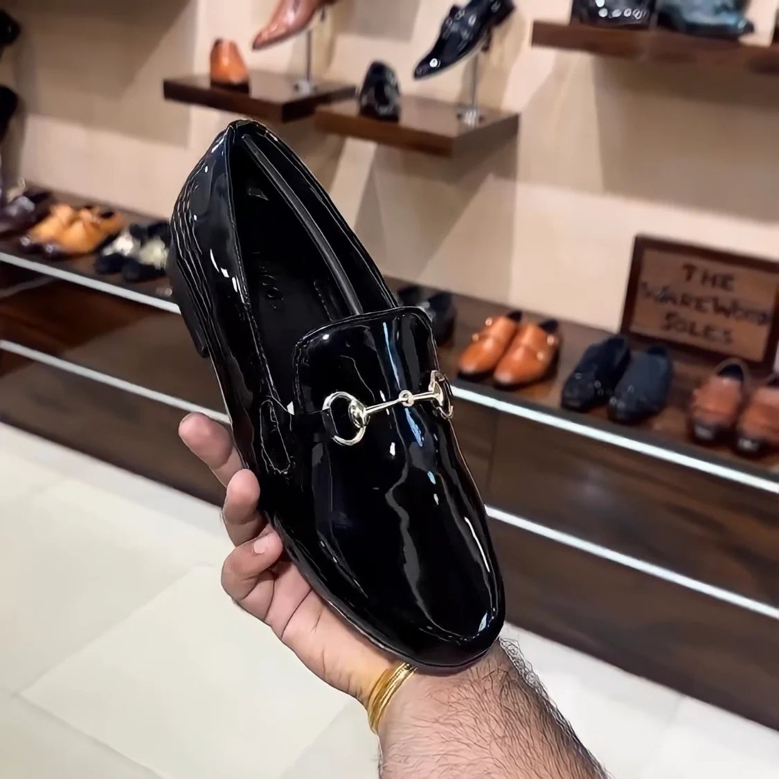 Luxe Edition Patent Tux Moccasins