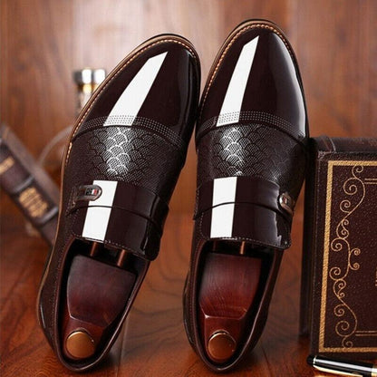 Mans Footwear Anti-slip Black Shoes