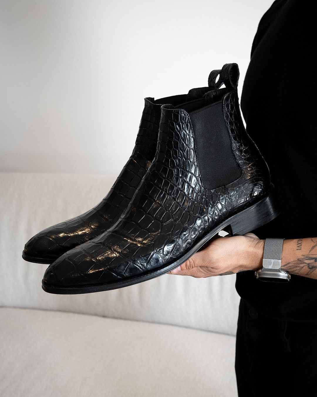 Black Croco Samuel Chelsea