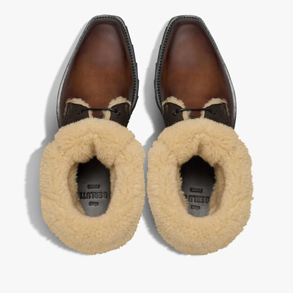 Ultima Wool Sheepskin and Leather Boots