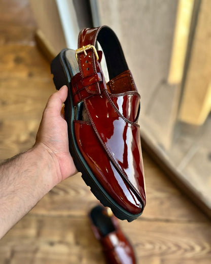 Men's Italian Full-Grain Cowhide Sandals