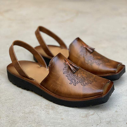 Hand Stitched Leather Unique Kheri