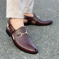 The Unique Brown/Black Leather Kheri